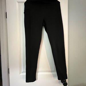 Title Nine fleece lined Black Leggings